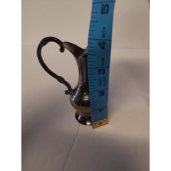 Brass Ewer Vintage Brass Ware Mini Jug Pitcher Bud Vase India - Picture 6 of 6